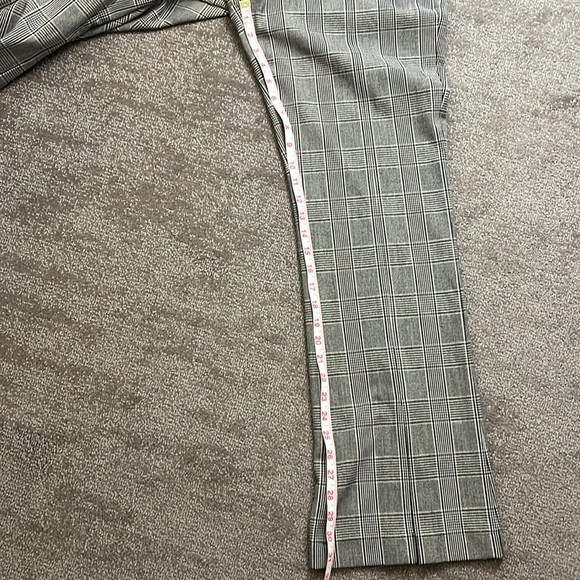NWT Scotch&Soda Flared Check Pants Size L - Picture 9 of 12